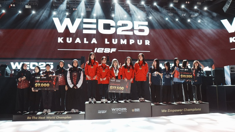 Timnas MLBB Women Juara Dunia IESF WEC 2025: Kemenangan Positif 3-0 vs Kamboja & Dominasi Tanpa Ampun