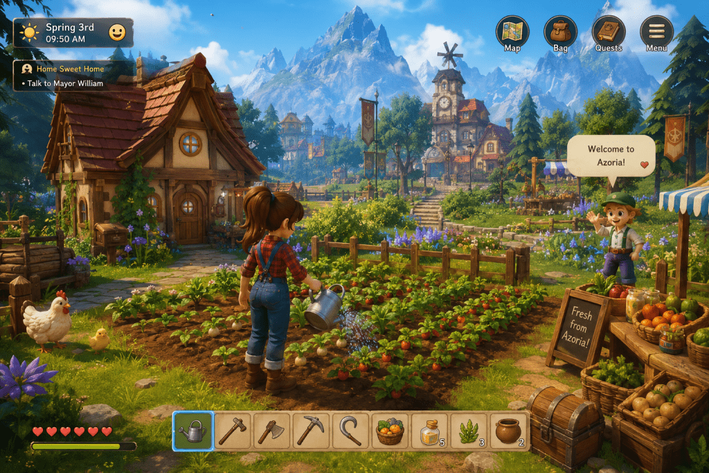 Story of Seasons Grand Bazaar Rilis di PS5 dan Xbox, Ini Review Perdana Jam Pertama