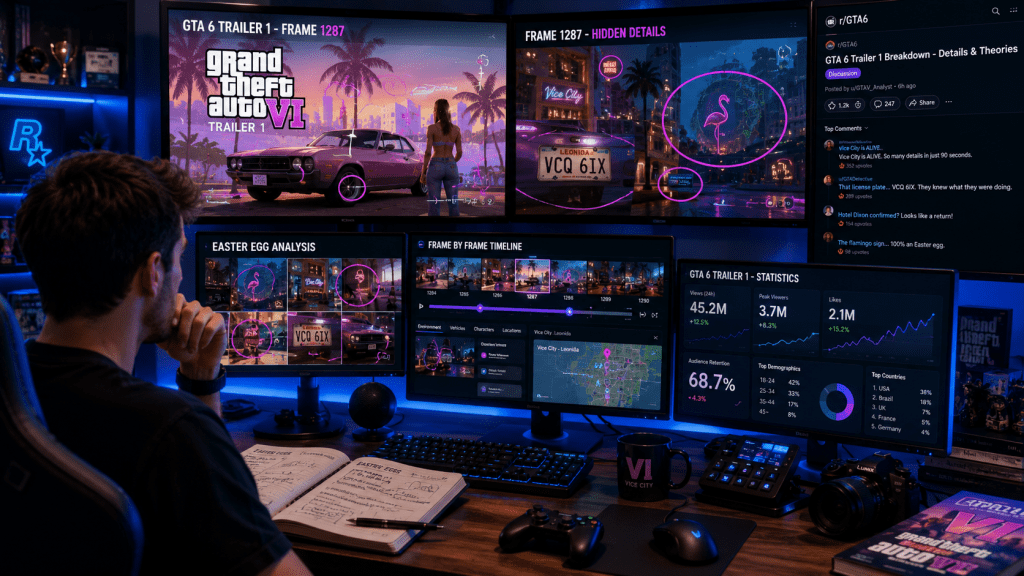 7 Easter Egg GTA 6 Tersembunyi yang Jutaan Penonton Terlewatkan